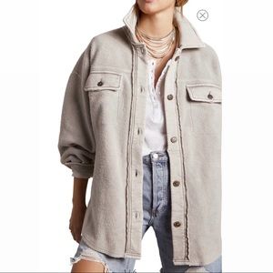 Free People Ruby Jacket in Stone